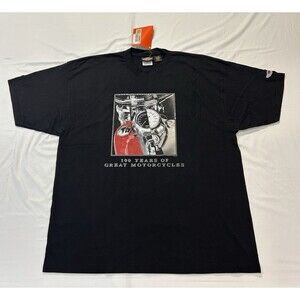 Harley Davidson Men`s 2XL 100th Speedometer Short Sleeve T-Shirt Black NWT H2